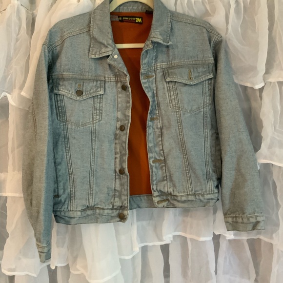 Jackets & Blazers - Heavy duty cropped denim jacket